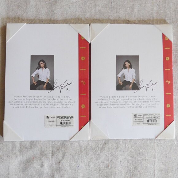 NWT Set of Two Victoria Beckham for Target Sticker Books - Picture 3 of 9